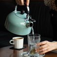 thumbnail image 2 of Stainless Steel Whistling Kettle for Home with Handle Flat Base 3L, 2 of 3