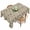 Brown, Beige, variant on Western Wild Horse Table Cloth, Waterproof Tablecloth for Rectangle Tables, Desert Cactus Vintage Gray Wooden Washable Fabric Table Cover for Restaurant Kitchen Dining Tables 52"x70"