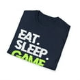 thumbnail image 3 of Level Up Your Style: 'Eat. Game, Bike. Repeat.' T-Shirt, 3 of 4