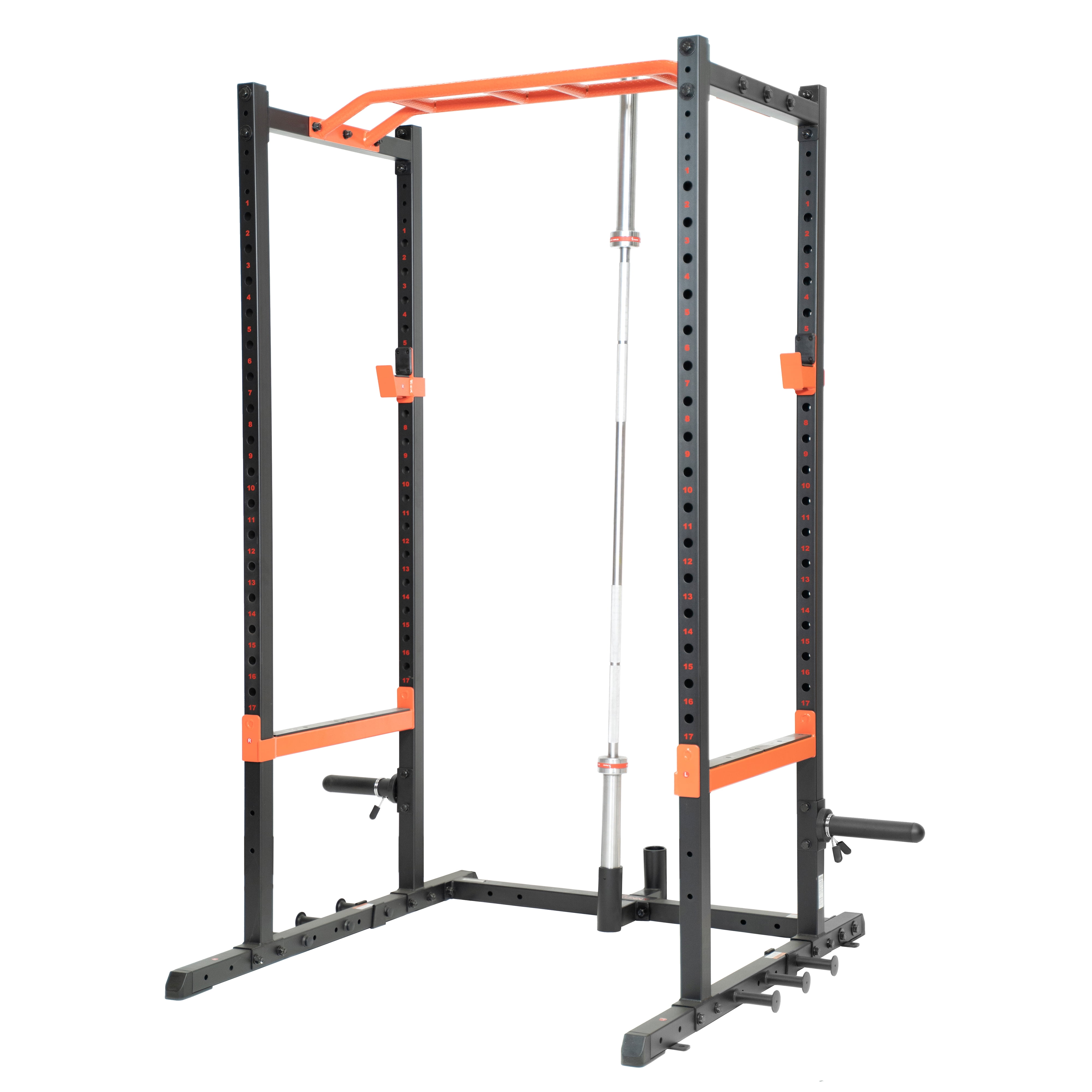 Sunny Health & Fitness Bar Holder Attachment for Power Racks and Cages, SF-XFA003
