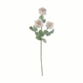 thumbnail image 2 of Artificial 3 Heads Roses Artificial Flower For Home Decoration, 2 of 8