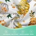 thumbnail image 4 of Hello Fall Thanksgiving Round Tablecloth 60 inch,Pumpkins Flowers Circle Table Cloth Polyester Waterproof Stain Wrinkle Free Table Cover for Home Kitchen Dining Party Pinic Patio Outdoor Decor, 4 of 6