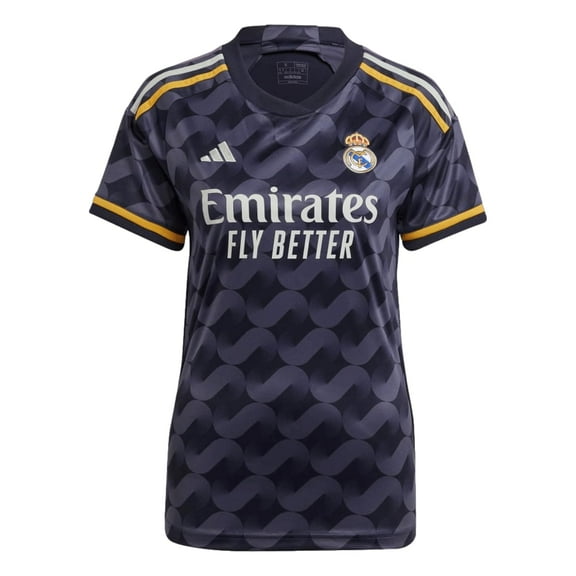 adidas Women's Soccer Real Madrid 23/24 Away Jersey - A Signature Los Blancos Jersey Inspired by The Team's Dedicated Fanbase (as1, Alpha, l, Regular, Regular)