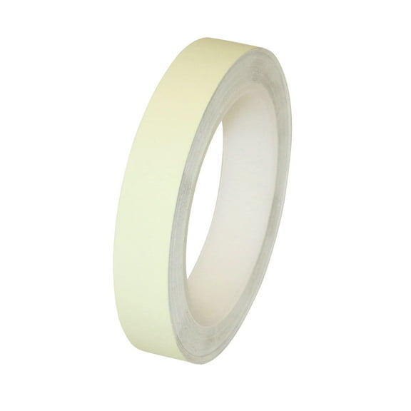 FindTape Glow in the Dark Marking Tape (GLW-SLD): 3/4 in. x 33 ft. (Luminescent Lime Green)
