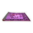 thumbnail image 2 of Ahgly Company Indoor Rectangle Medallion Purple French Area Rugs, 2' x 4', 2 of 4