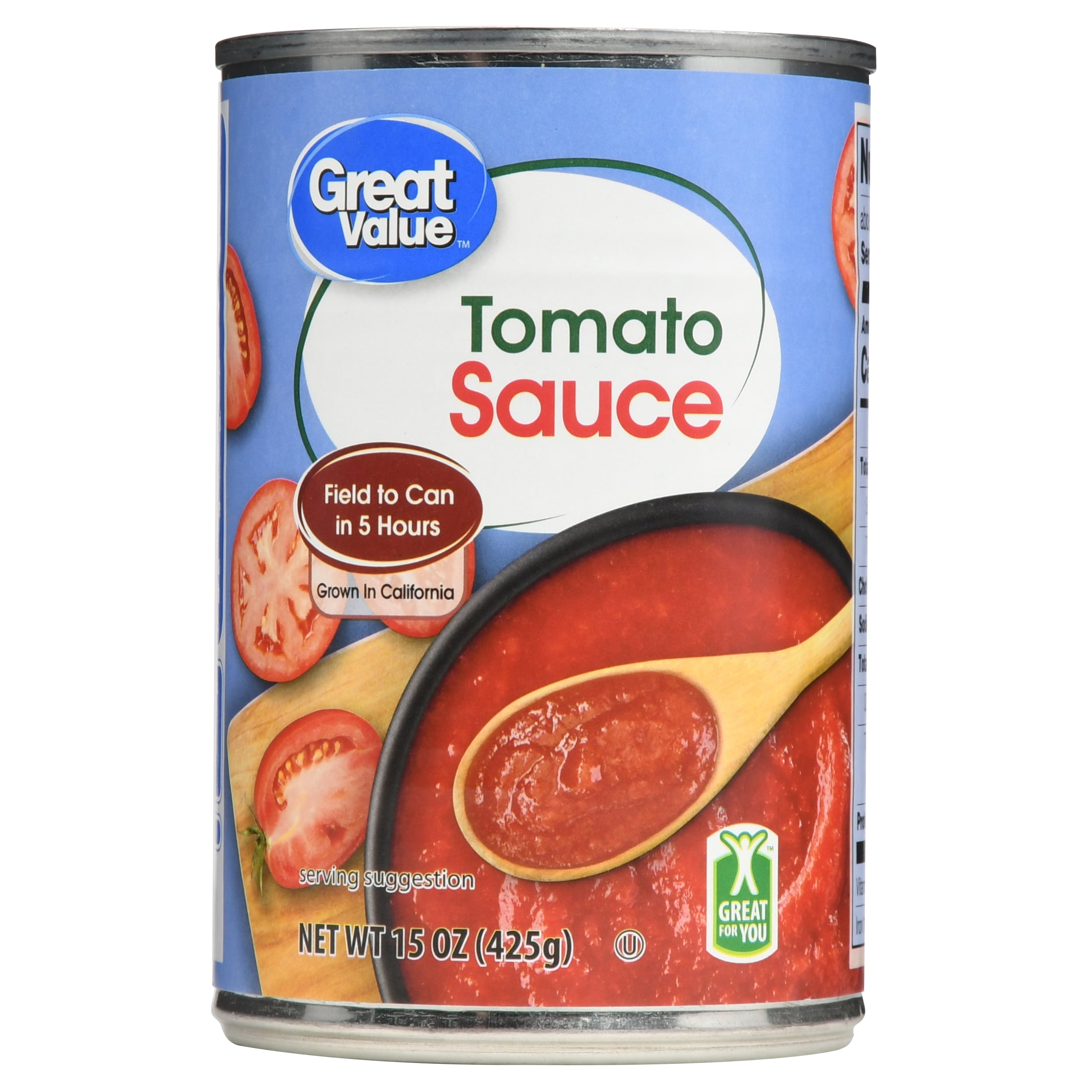 Great Value Tomato Sauce, 15oz (12 Packs) 0.05/oz