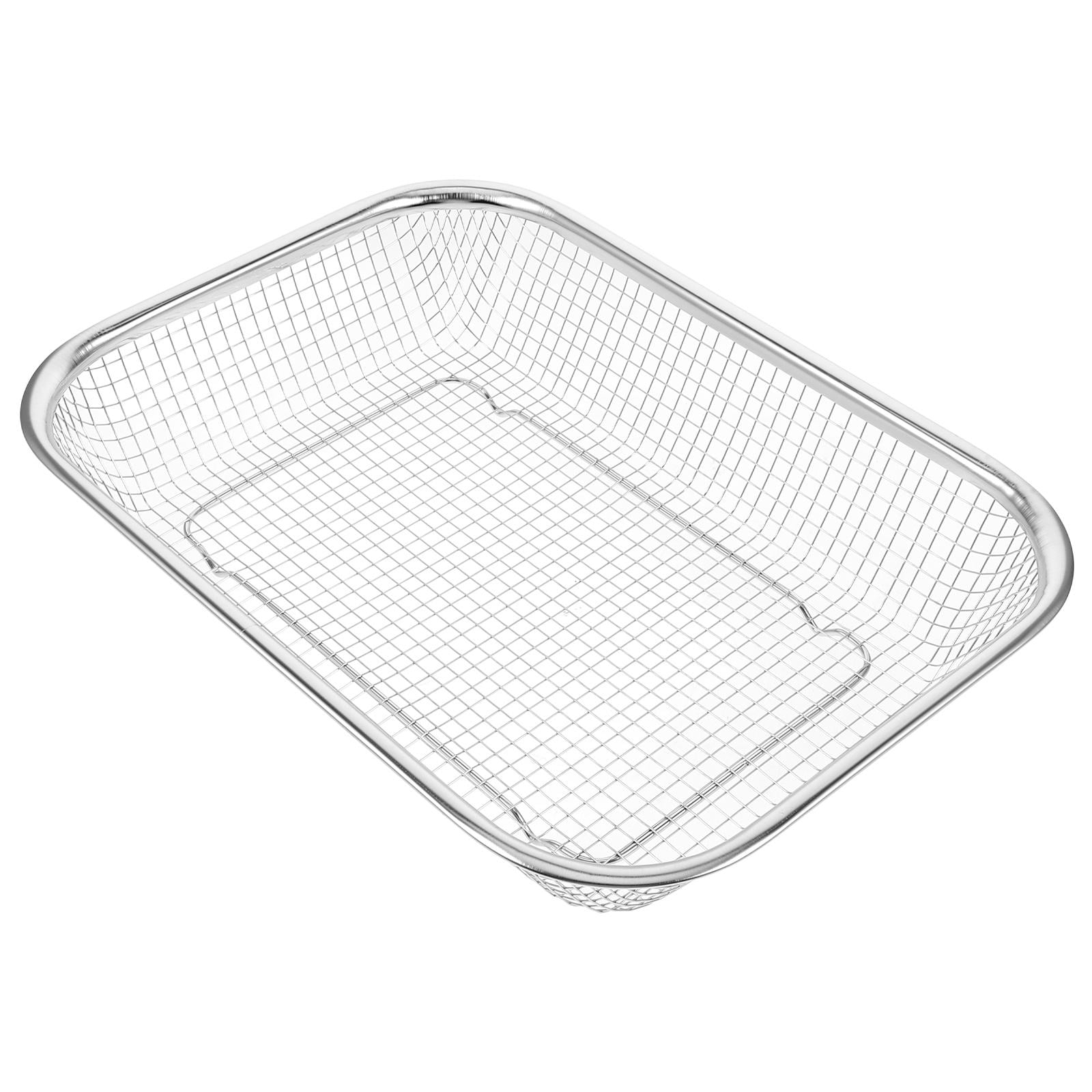HOMEMAXS Metal Storage Basket Kitchen Dishwasher Basket Dishwasher Tableware Holder Baking Mesh Basket