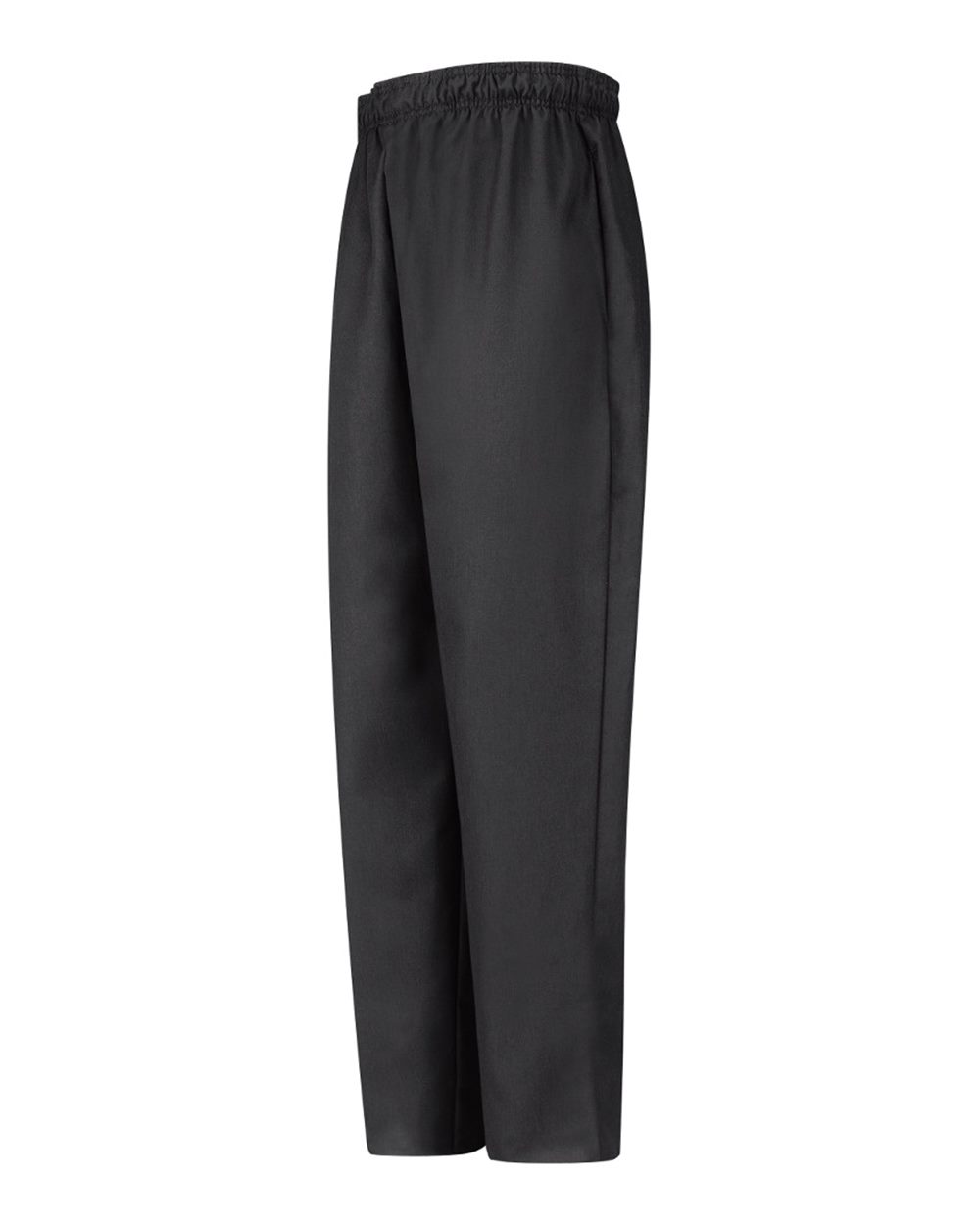 Chef Designs Spun Poly Baggy Chef Pants PS54 Solid Black 5XL