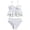 White, variant on Girl's Tankini Swimsuit Split Ruffle Flowy Bathing Suits with Adjustable Strap Summer Beach 2 Piece Swimwear 9-10 T,Pink