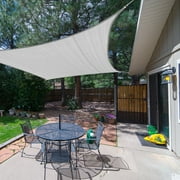 Shade&Beyond 20'x24' Customize Light Grey Sun Shade Sail UV Block 185 GSM AT1216 Commercial Rectangle Outdoor Covering for Backyard, Pergola, Pool (Customized Available)