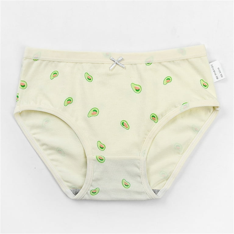 Kids Children Girls Cotton Underpants Cute Print Underwear Shorts Pants  Briefs Trunks 4PCS Girl Underwear 8 Girls Undies
