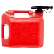 Easy Can 5 Gallon Gas Can with Flame Mitigation Device and Auto-Stop Nozzle