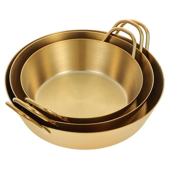 LOLIPPYY Set of Stainless Steel Kitchen Bowls for Mixing, Serving Snacks, Sauces, and Ingredients