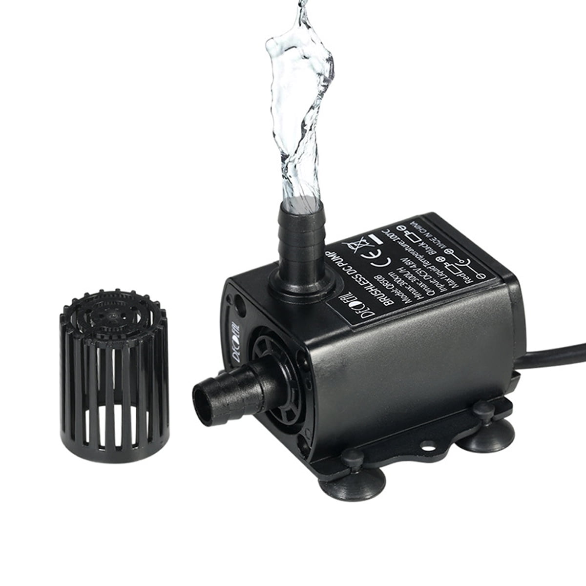 Submersible Water Pump USB DC5V 4.8W Ultraquiet Mini Brushless Water