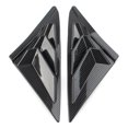 thumbnail image 4 of BFY for Honda Civic Hatchback 2016-2021 2x Rear Side Vent Window Louver Carbon Cover, 4 of 10