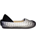 thumbnail image 3 of Balerina Roommie Wave silver Medida 24 CM Doble Suela interiores exteriores, 3 of 5