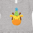 thumbnail image 4 of Inktastic Giraffe Jungle Birthday Girls Toddler Dress, 4 of 5