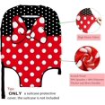 thumbnail image 2 of Luggage Cover Approved Travel Suitcase Protector Cute Dots Bow Elastic Washable Baggage Covers for 18-20 inch Luggage(L), 2 of 6