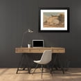 thumbnail image 4 of John Varley 24x18 Black Modern Framed Museum Art Print Titled - Byland Abbey, Yorkshire (1808), 4 of 5
