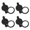 thumbnail image 1 of RUNROTOO 4pcs Door Viewer Protection Copper Peephole Cover for Homeowners Office Security, 1 of 7