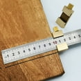 thumbnail image 3 of ULTNICE Woodworking Positioning Block Stainless Steel Measuring Tool Silver 2Pcs, 3 of 5