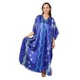 thumbnail image 2 of Up2date Fashion's Women's Caftan / Kaftan, Twilight Floral Print, 2 of 6