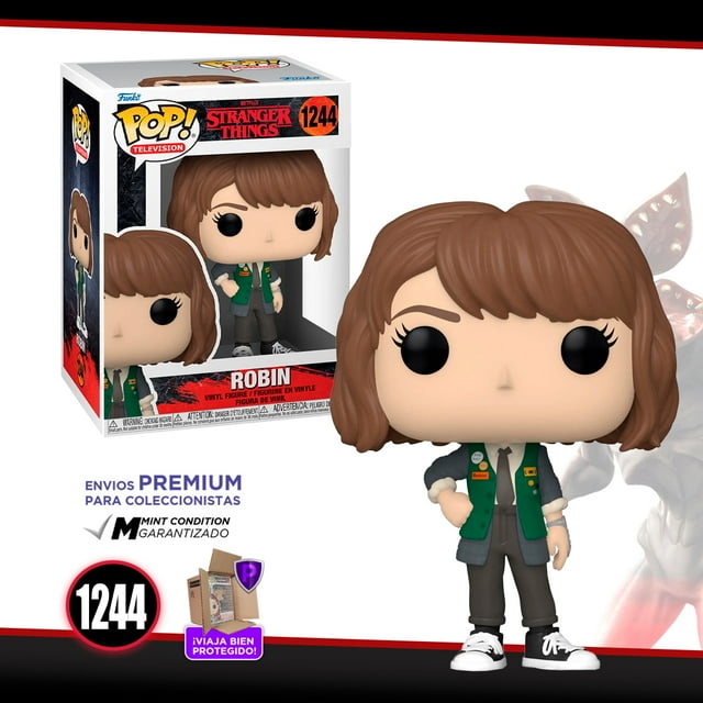 Funko Pop Robin #1244 Stranger Things Serie Netflix Original Robin Buckley Temporada 4