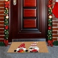 thumbnail image 2 of Felpudo De Bienvenida Navideño ANGGREK para Puerta tapete Antiincrustante de Gnomo Enano, 2 of 7