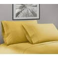 thumbnail image 1 of Greek Key Ultra Soft 1800 Series Egyptian Comfort 4 Piece Sheet Set (Full, Gold), 1 of 3