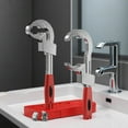 thumbnail image 2 of Clé de Salle de Bain Réglable à Double Extrémité, Tête Multifonctionnelle, Outil à Main pour Réparation de Tuyau d'Eau et Entretien Domestique, 2 of 8