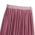 thumbnail image 3 of Mrat Bubble Skirt Women's Long Solid a Line Tulle Skirts Tiered Skirt Maxi Dress Bubble Skirt S-16 Hot-Pink One Size, 3 of 6