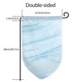 thumbnail image 7 of Wukai Light Blue Marble Print Garden Flag 12.5x18 Inch Double Sided Sun-resistant Rain-resistant, Wrinkle-resistant Colorfast(Only Flag), 7 of 7