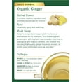 thumbnail image 3 of Traditional Medicinals Caffeine Free Organic Ginger Herbal Tea Bags - 16 Ea, 3 of 6