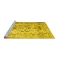 thumbnail image 2 of Ahgly Company Machine Washable Indoor Rectangle Persian Yellow Traditional Area Rugs, 2' x 5', 2 of 4