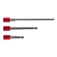 thumbnail image 4 of destyer 1/4 Inch Hex Shank Screwdriver Bit Holder Stainless Steel Screwdriver Bit Extender Adapter Sleeve Red 60mm 1pc, 4 of 8