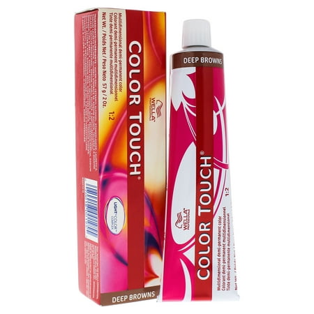 Color Touch Demi-Permanent Color - 6 7 Dark Blonde-Brown by Wella for Unisex - 2 oz Hair
