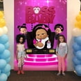 thumbnail image 5 of Boss Baby Africa Girl Backdrop Poster Movie Theme Background for Photography Kids Party Supplies Banner Birthday Decorations, 5 of 7