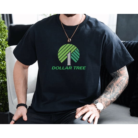 Dollar Tree Classic USA Retail Store Brand Unisex T-Shirt, up to size 3XL.