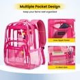 thumbnail image 4 of Mochila Vorspack Clear Heavy Duty Transparente Rosa, 4 of 7