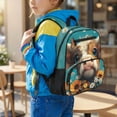 thumbnail image 3 of Yuyamidu Highland Cow Toddler Backpack for Boys Girls, 13.5 Inch Preschool Backpack with Durable Polyester and Multi-Pocket Storage, 3 of 6