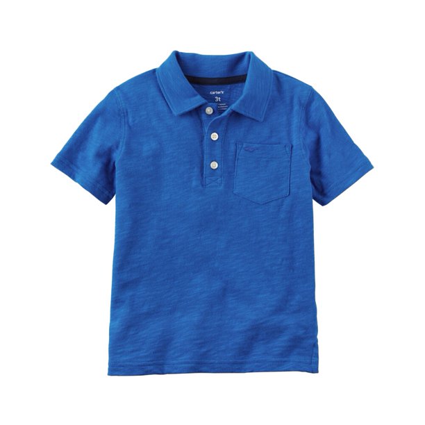 Carter's Carters Baby Clothing Outfit Boys Slub Jersey Polo Shirt