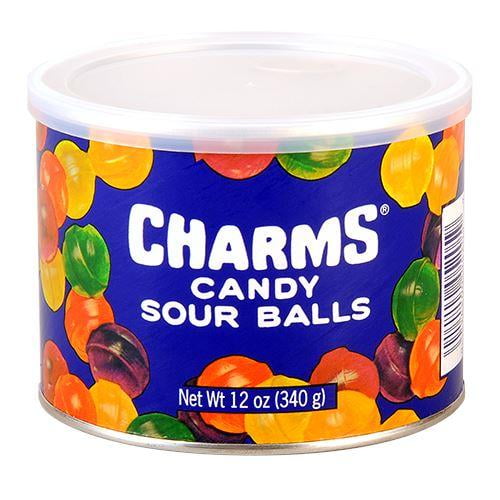 Charms Candy Sour Balls 12oz. Canister