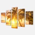 thumbnail image 3 of Design Art - Bright Sunset at Barbados Island, 3 of 3