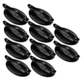 thumbnail image 1 of 10pcs Pasted Pull Knob Multifunctional Cabinet Handle Solid Color Drawer Pull Stylish Furniture Drawer Handle for Home Hotel Use (Black), 1 of 9