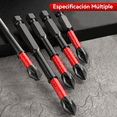 thumbnail image 3 of "34 Piezas De Brocas Magnéticas De Alta Dureza Malubero, Negro con Rojo ", 3 of 5