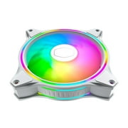 COOLER MASTER MasterFan MF120 Halo White Edition MFL-B2DW-18NPA-R1 Addressable RGB LED Case Fan