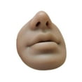 thumbnail image 5 of Bothyi Silicone Nose Lip Model Piercing Practice Skin Mannequin Teaching Tool Fake Nose Black Skin, 5 of 8