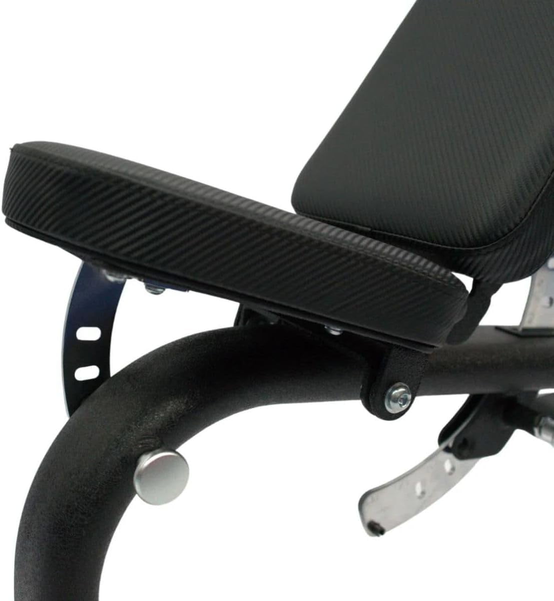 Adjustable Weight Bench for Strength Training, Black