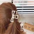 thumbnail image 4 of 2 Piezas de Pinzas para El cabellero de Moda , Pinzas para El cabellero, Perla Decorativa para Boda Salvador Dali Garra de pelo para mujer, 4 of 10