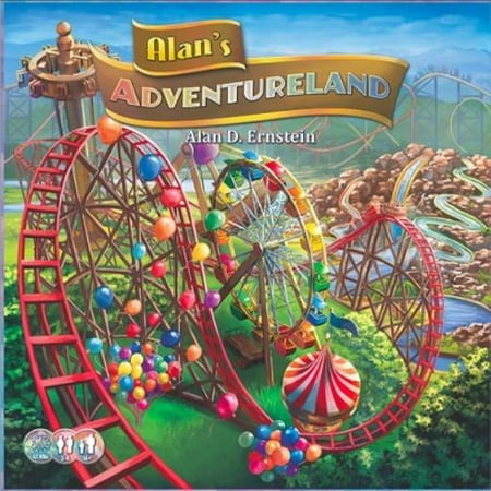 - Alan's Adventureland Amusement Family Fun Board Game Rio Grande Games RIO517